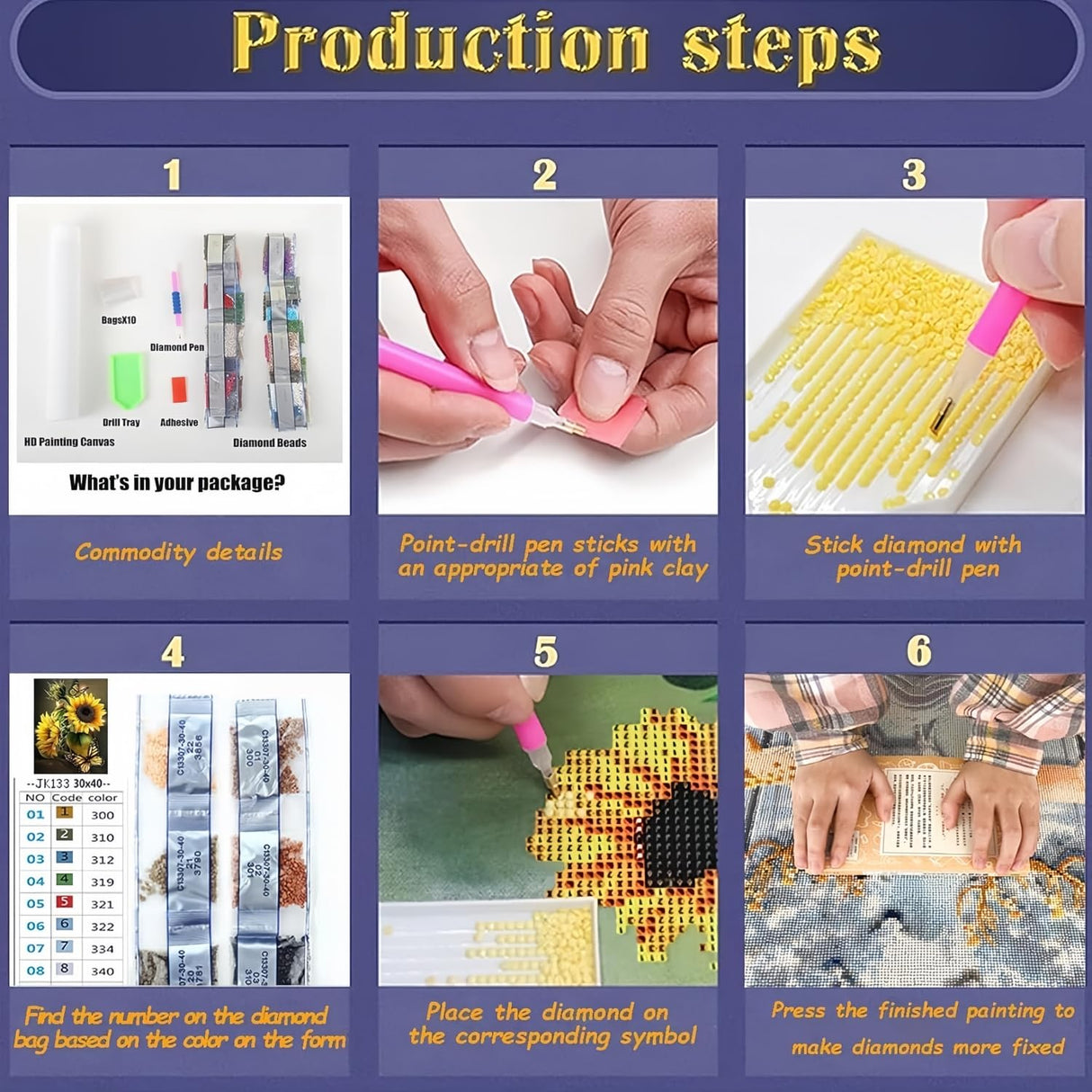 Winter 5D Diamond Art Kits for Adults Beginners,Deer DIY Full Round Drill Diamond Painting Kits,Moose Animal Paint by Diamonds Dots Gem Art Easy,Home Wall Decor 14X14 Inch Acelii