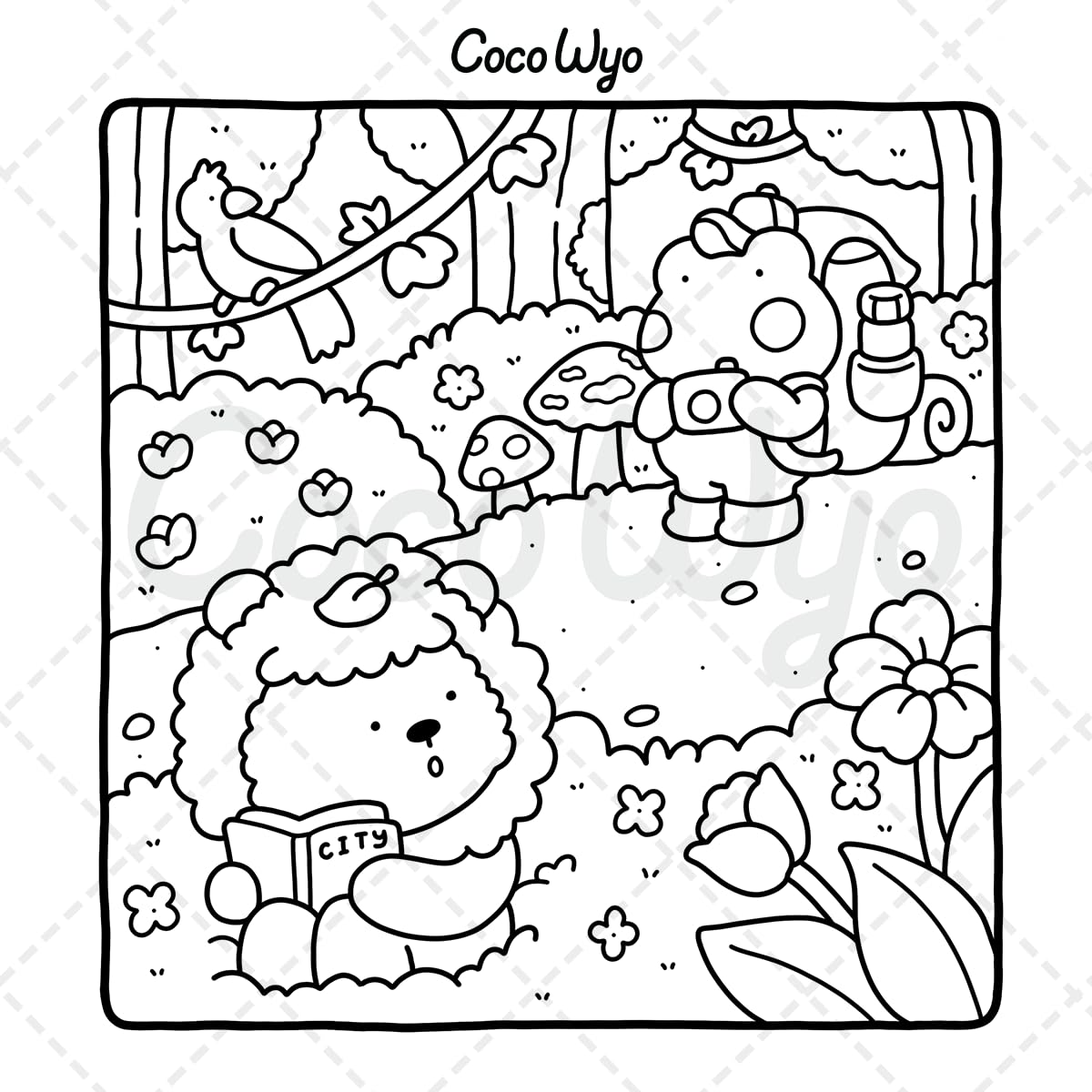 Little Cuddles: Coloring Book for Adults and Teens Featuring Cute Animal Friends for Relaxation (Cozy & Cute Coloring) Independently Published