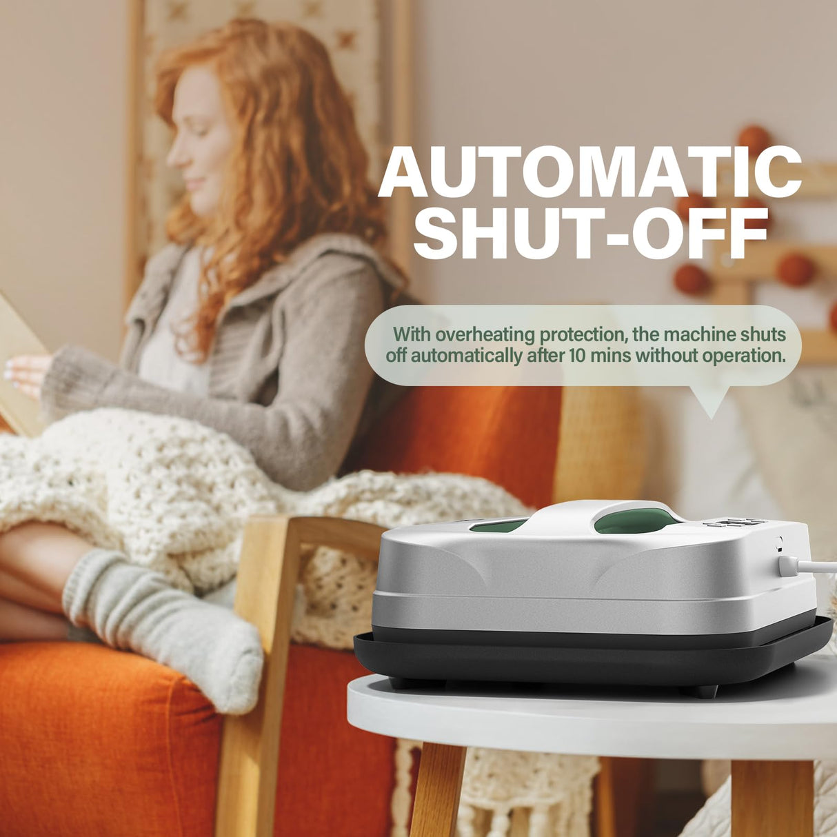 Heat Press Machine 12" x 10" Easy Press Heat Transfer for T-Shirts and HTV Vinyl Projects, Silver & Irish Green Konduone