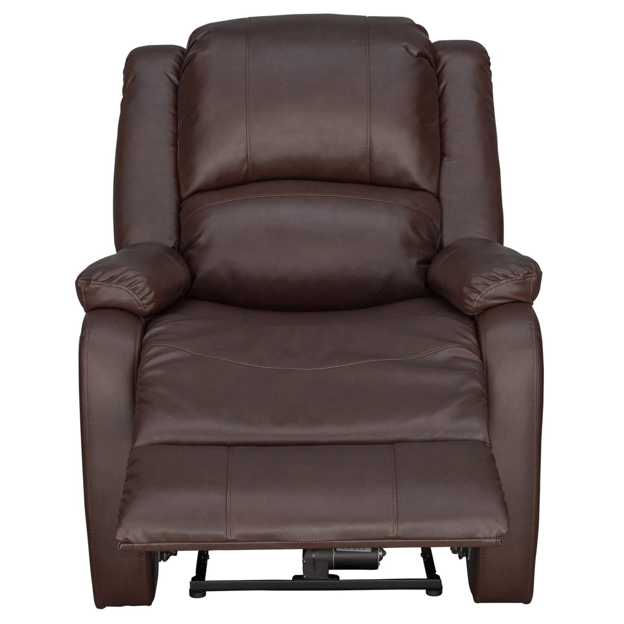 RecPro Charles Collection | 30" Powered Zero Wall Recliner | Wall Hugger Recliner | RV Living Room (Slideout) Chair | Mahogany, 1-Pack RecPro