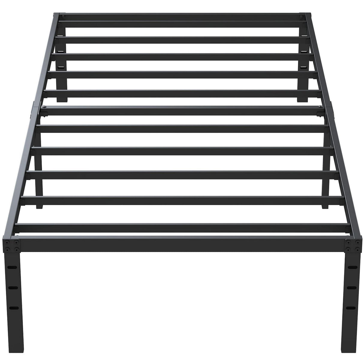 Maenizi Twin XL Bed Frames No Box Spring Needed, 14 Inch Heavy Duty Metal Twin XL Platform Bed Frame Support Up to 2500 lbs, Easy Assembly, Noise Free, Black Maenizi