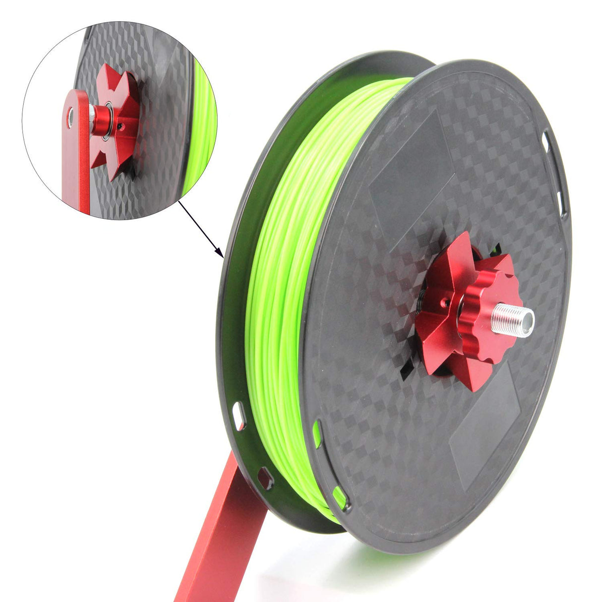 Befenybay 3D Printer Filament Holder for Concentric Spool Filament Mount Rack Bracket for PLA/ABS/Nylon/Wood/TPU/Other 3D Printing Material (Concentric Spool) Befenybay