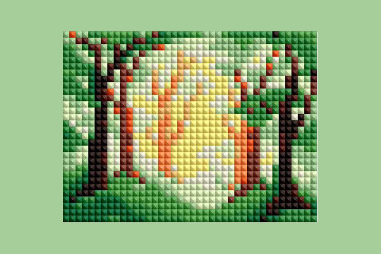 DIAMOND ART CLUB Wonders of Nature Part 2 Mini Dazzles™, Fun DIY Diamond Painting Kit for Adults, Diamond Art Canvas for Beginners, 4" x 6" (Pack of 6) DIAMOND ART CLUB