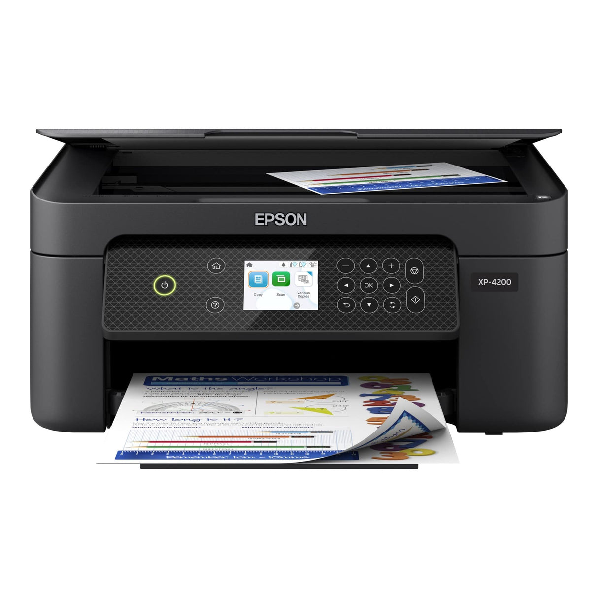 Epson Expression Home XP-4200 Wireless Color All-in-One Printer with Scan, Copy, Automatic 2-Sided Printing, Borderless Photos and 2.4" Color Display,Black Epson