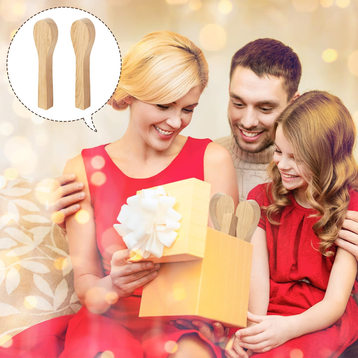 6Pcs Wood Carving Spoon Blank, Unfinished Wood Carving Spoon, 6.5IN, Blanks Carving Wood for Handicraft Enthusiasts ZMLTLMG