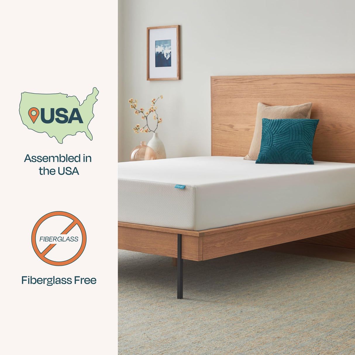 Linenspa 10 Inch Gel Infused Memory Foam Mattress – King Size – Medium Plush - Cooling Gel - Mattress in a Box - Primary or Guest Bedroom - Pressure Relieving and Breathable – CertiPUR-US Certified Linenspa
