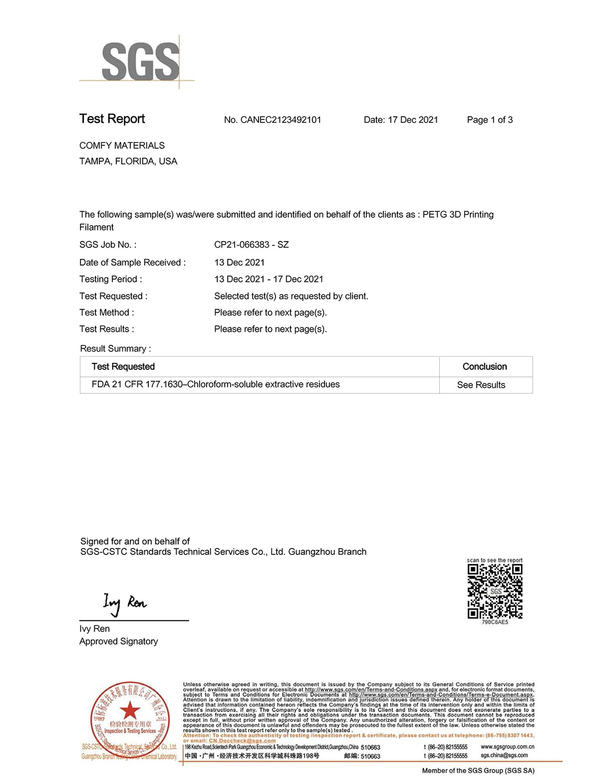 High Speed Certified Food Grade PETG 3D Printer Filament - 60-600mm/s - CARBON by Comfy Materials - Lab Tested FDA Compliant Food Safe, 1.75mm, 1kg, Accuracy: +/- 0.02 (White) CARBON