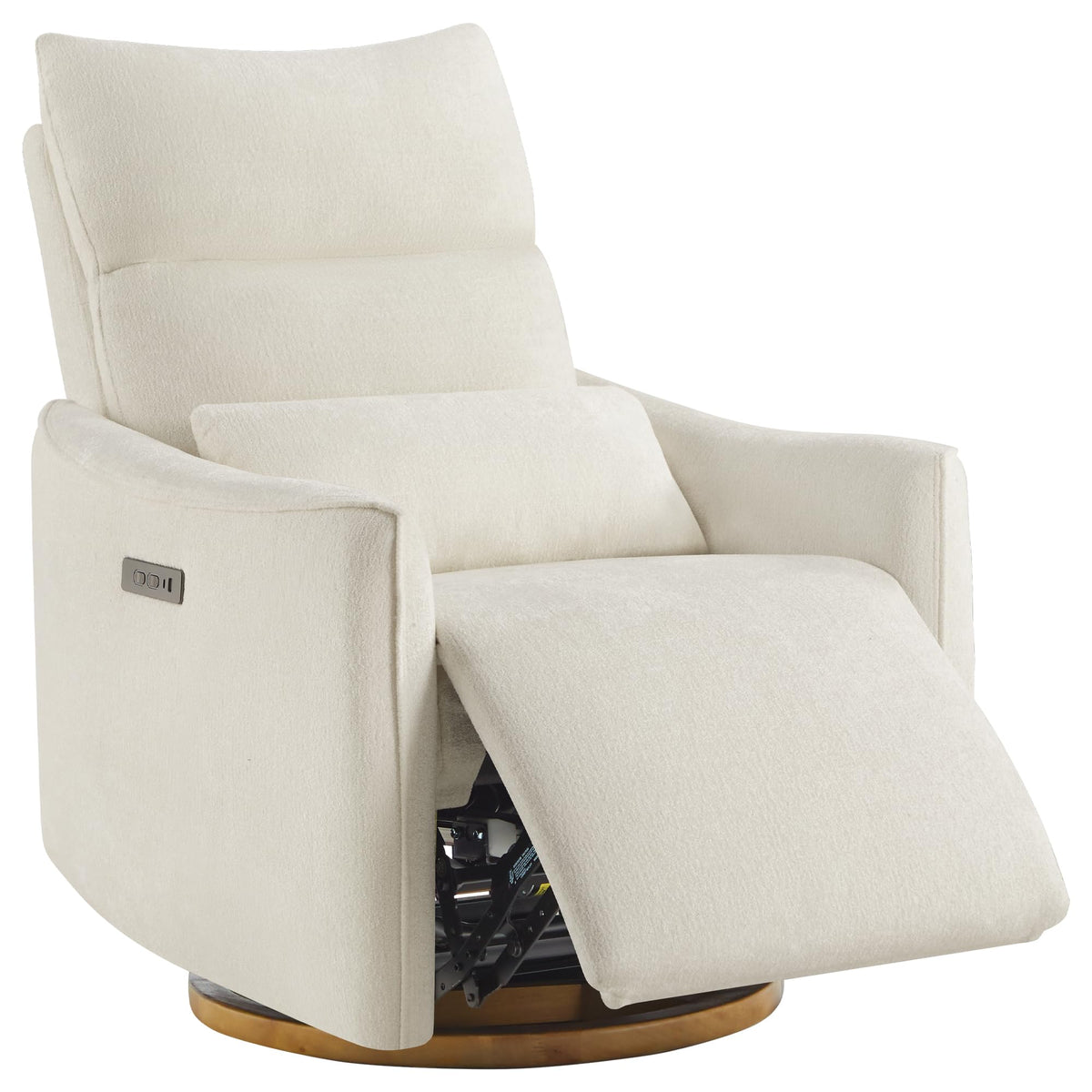 CHITA Swivel Rocker Recliner Chair, Power Nursery Glider Recliner, Nur ...
