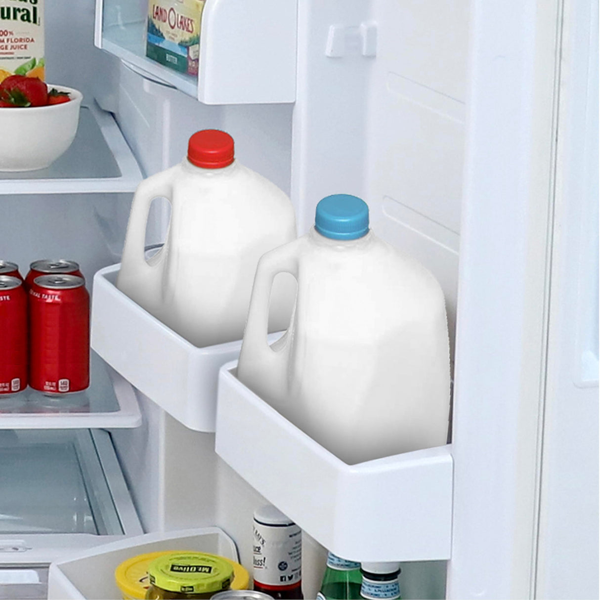 West Bend Apartment Refrigerator Freestanding Dual Door Design Fridge with Top Freezer, Adjustable Electronic Control and Frost Free Defrost, for Condo, House, Small Kitchen Use, 18-Cu.Ft, Metallic West Bend