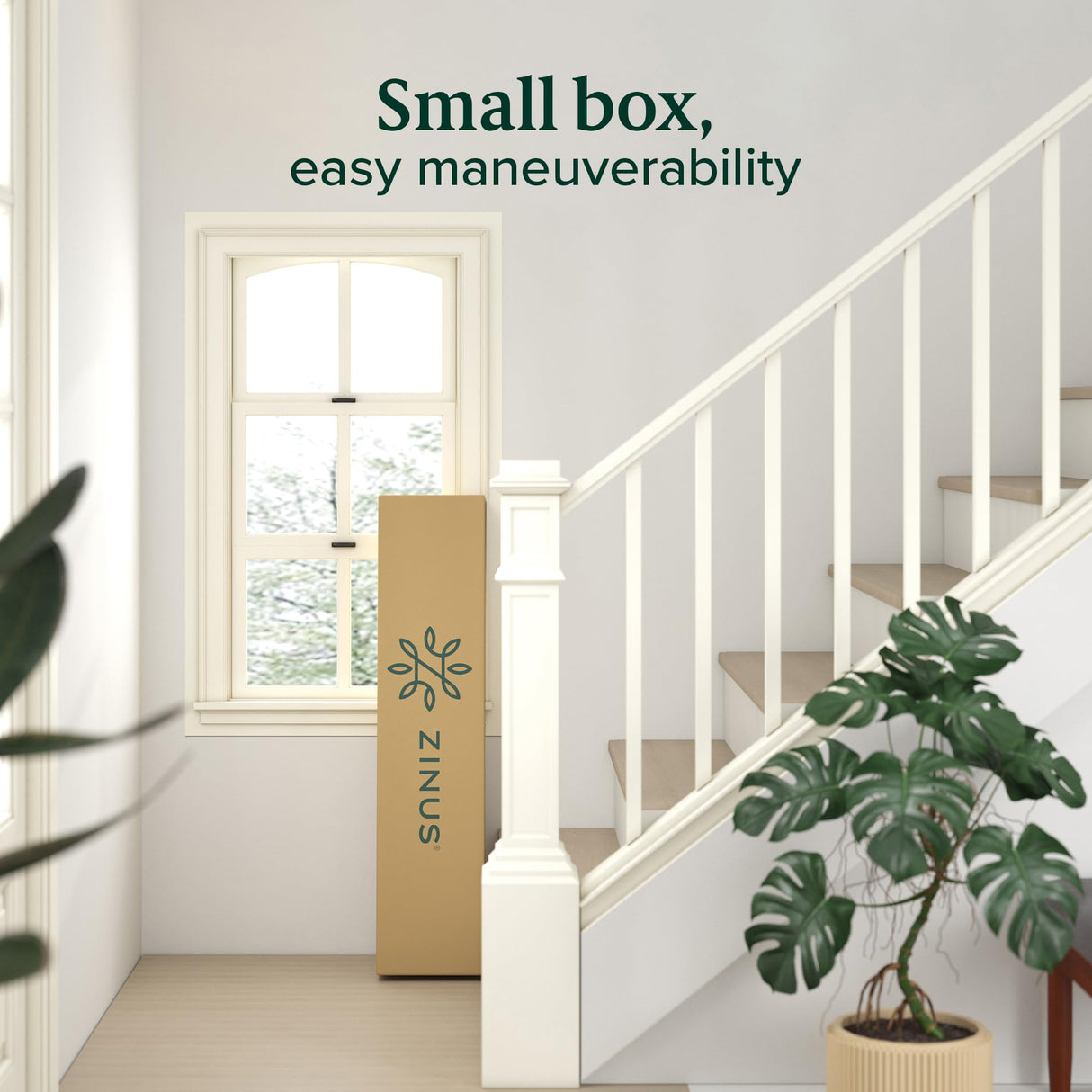 ZINUS Caleb 14 Inch Metal Platform Bed Frame, Foldable Steel Frame, No Box Spring Needed, Easy Assembly, King ZINUS