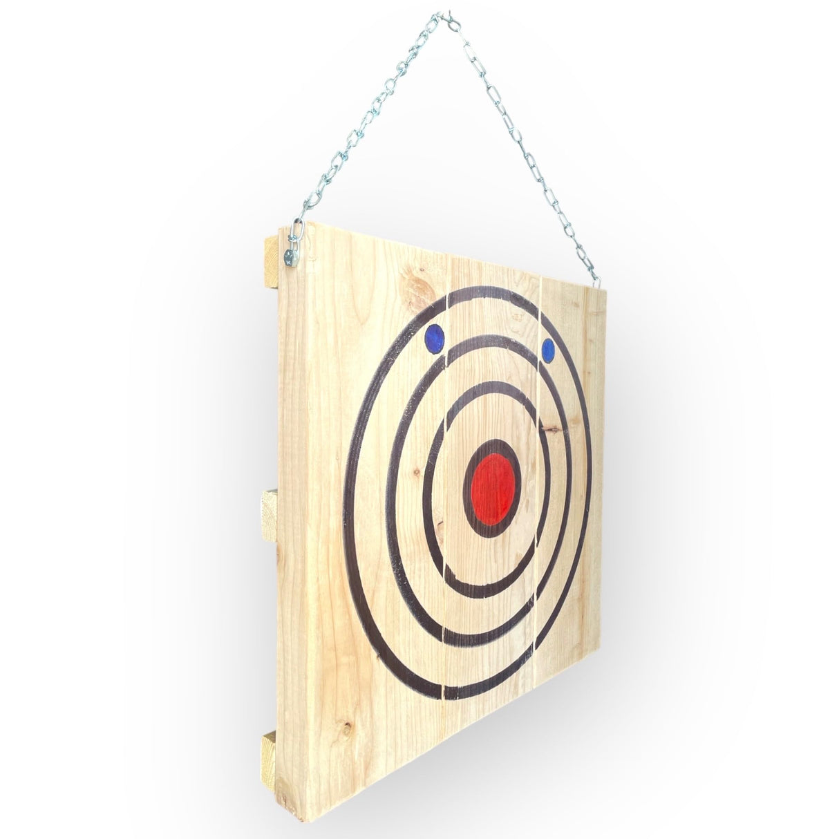 Tomahawk Targets - Wooden Knife Throwing Target with Bullseye and Kill Shots (Knives not Included) Generic
