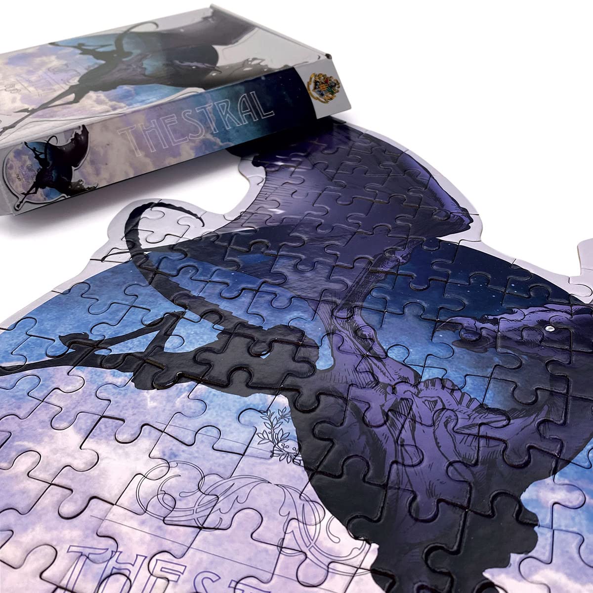 Paper House Productions Harry Potter Set of Four 120-piece Mini Puzzles in Storage Box - Magical Beasts Paper House Productions