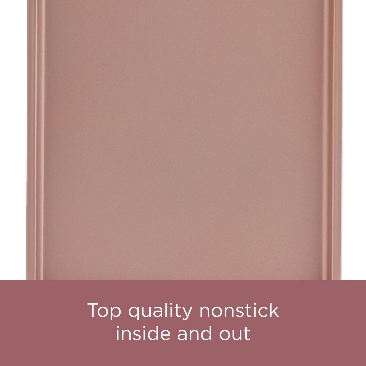 Farberware 47776 Nonstick Bakeware, Nonstick Muffin Pan / Cupcake Pan - 12 Cup, Rose Gold Red Farberware