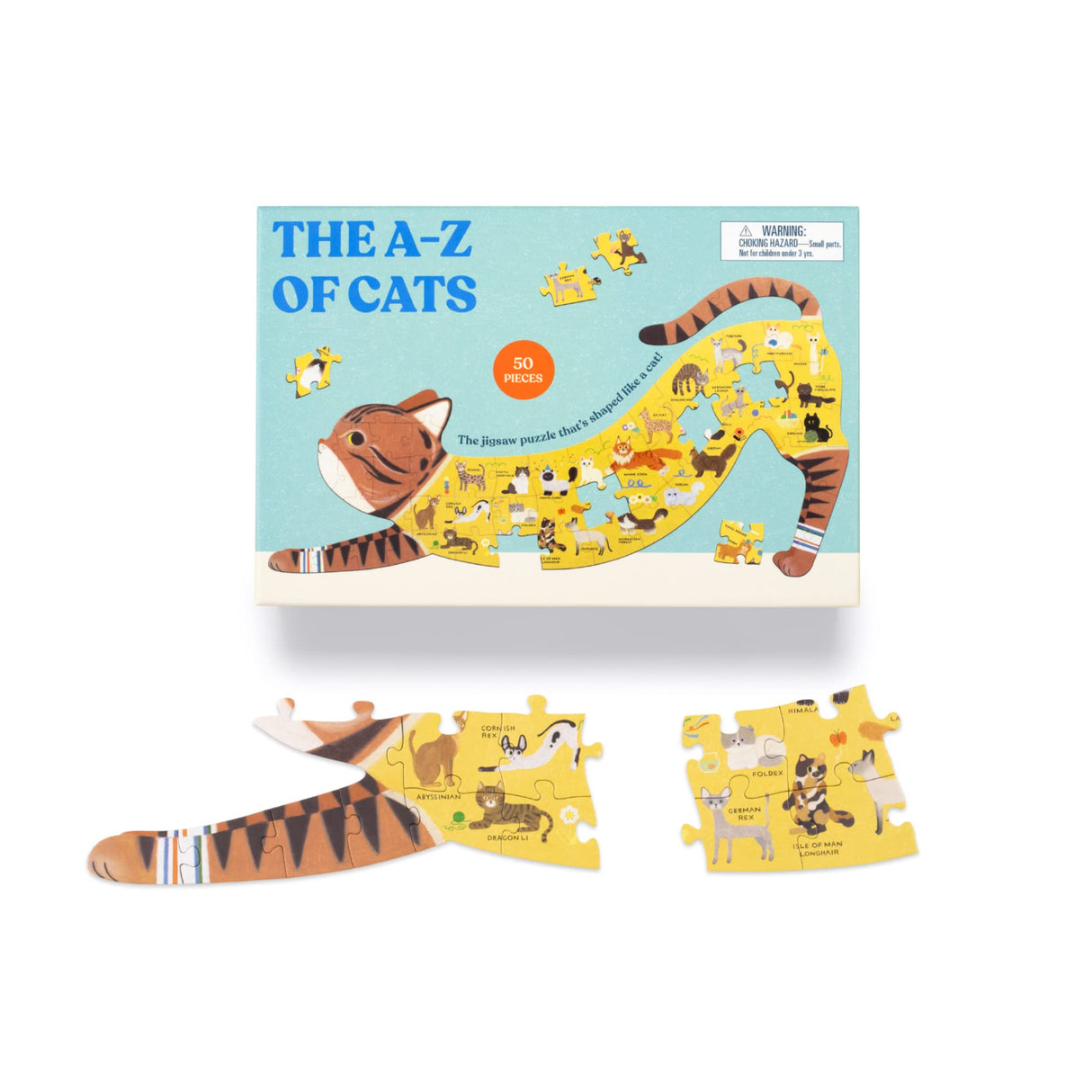 Laurence King The A to Z of Cats 50 Piece Puzzle Laurence King