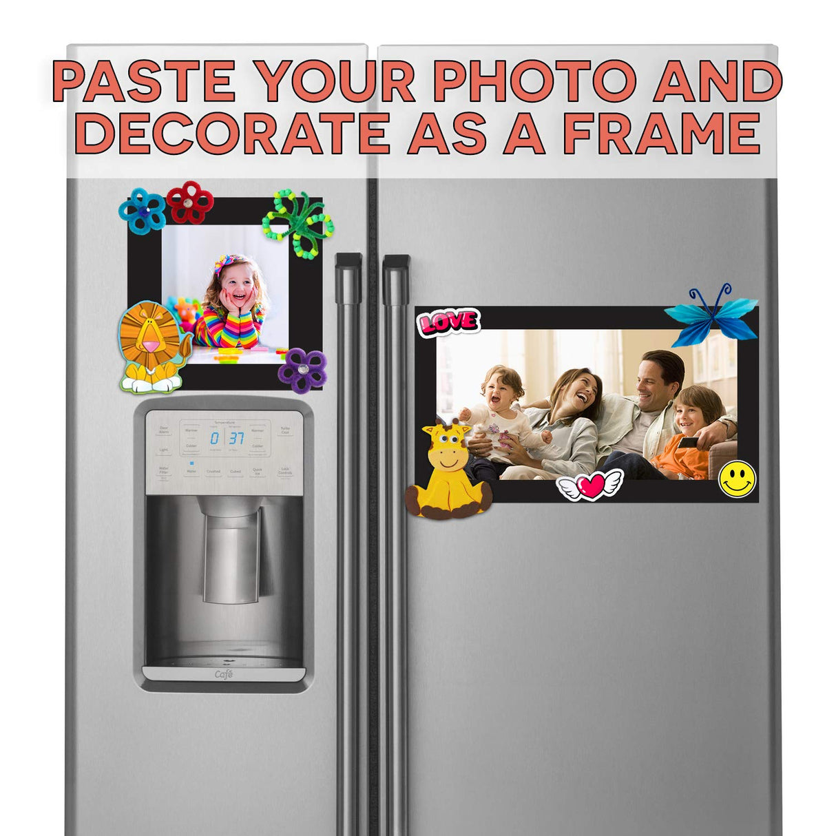 Blank Black Magnet for Car - Blank Magnet to Design Custom Magnets - Magnet Decals for Cars, Trucks, Busses & More! Magnetic Bumper Decal - Super Strong Magnets Long Lasting!(1, 4 x 12 Inches) Flexible Magnets