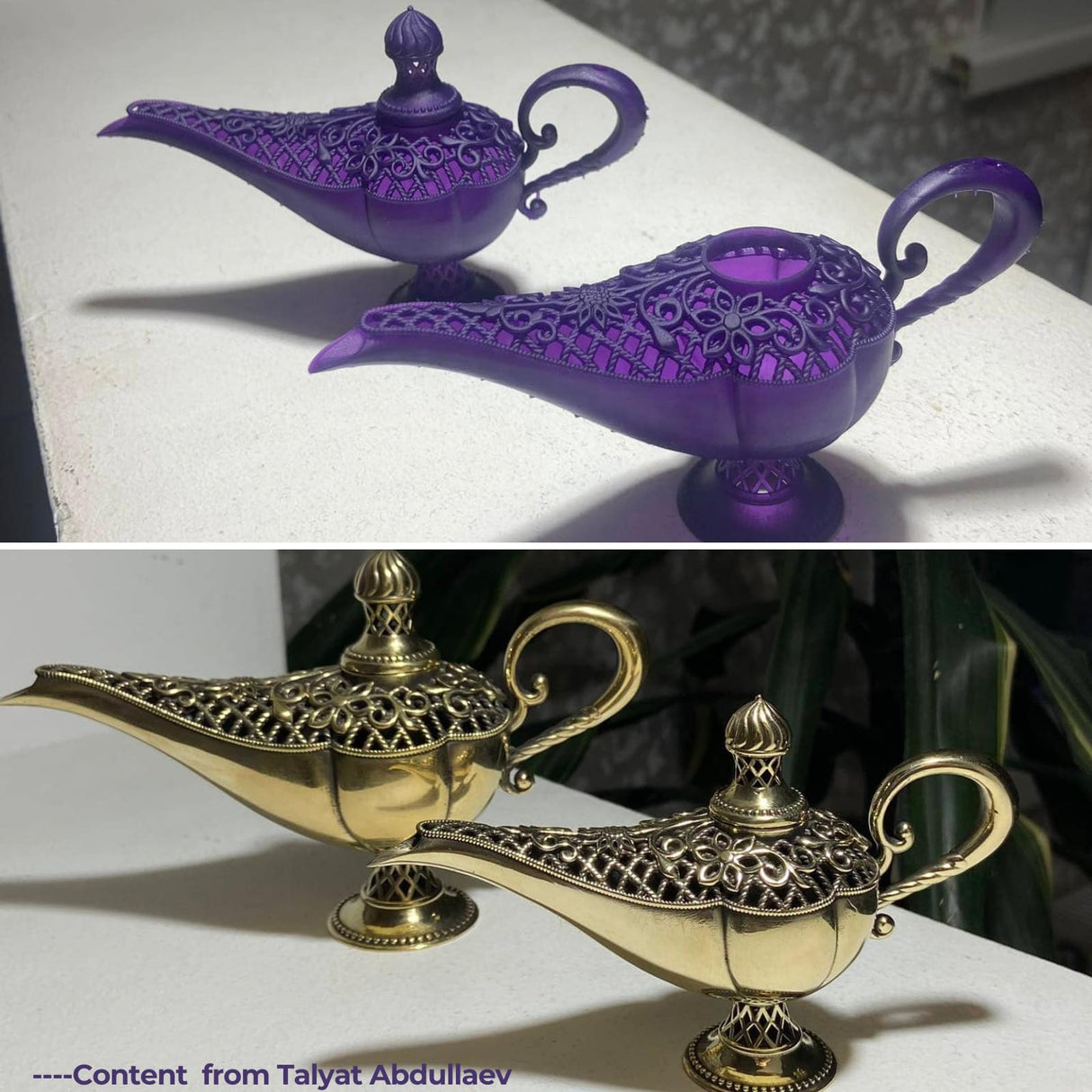 Siraya Tech Cast 3D Printer Resin Castable LCD UV-Curing Resin Easy to Print Use and Burn High Resolution 405nm Photopolymer Resin for Making jewelries and Metal Parts (Purple, 1kg) Siraya Tech