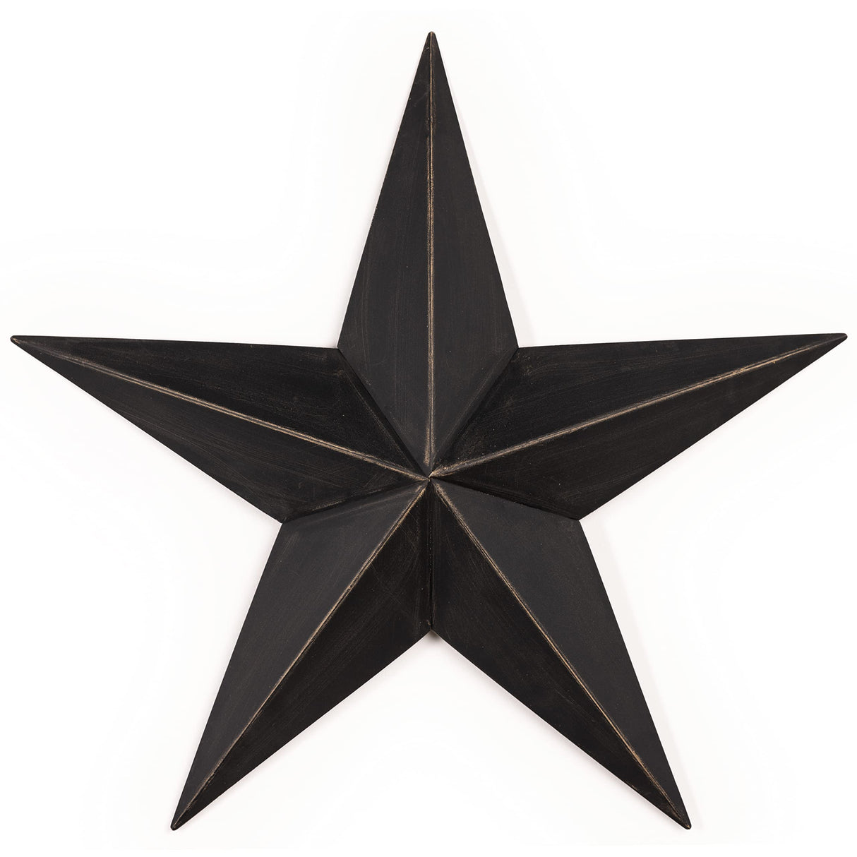 Hearthside Collection The CWI Gifts Metal Barn Star - 12" Galvanized Hanging Star - Farmhouse Wall Decor - Black - 1, 12 X 12 X 2 Hearthside Collection