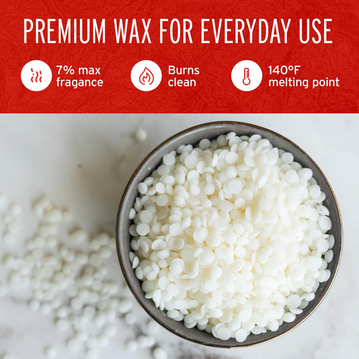 Blended Waxes, Inc. Multi-Purpose Paraffin Wax for Candle Making, Easy-to-Use Bulk Pastilles, Ideal for Lubricating, Waterproofing, Canning & More, Premium Paraffin Wax Refills, 10 lb Pack BW Blended Waxes, Inc.