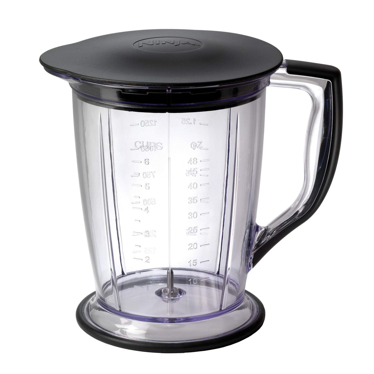 Ninja QB1004 Blender/Food Processor with 450-Watt Base, 48oz Pitcher, 16oz Chopper Bowl, and 40oz Processor Bowl for Shakes, Smoothies, and Meal Prep,Black Ninja