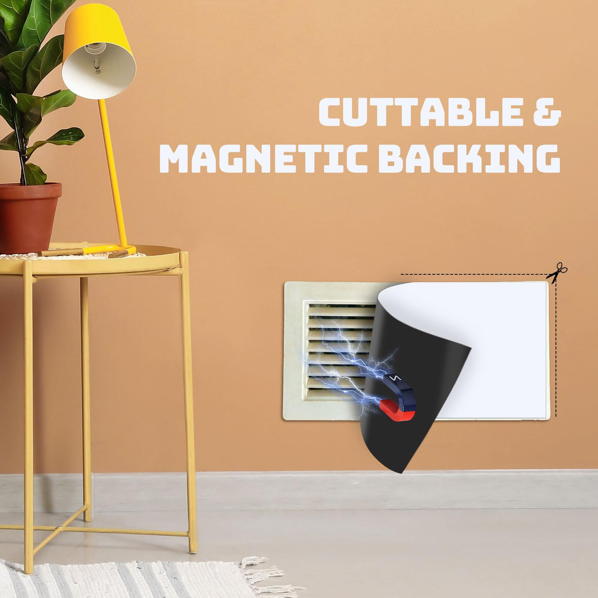 CUHIOY Blank Car Magnetic Sheet - 2 Pack 24"x12" Strong Magnet Stickers with 40 Mils, Flexible Vehicles Magnet Sign for Advertising Business and Company Logos (for HOA), Prevent Car Scratches & Dents CUHIOY