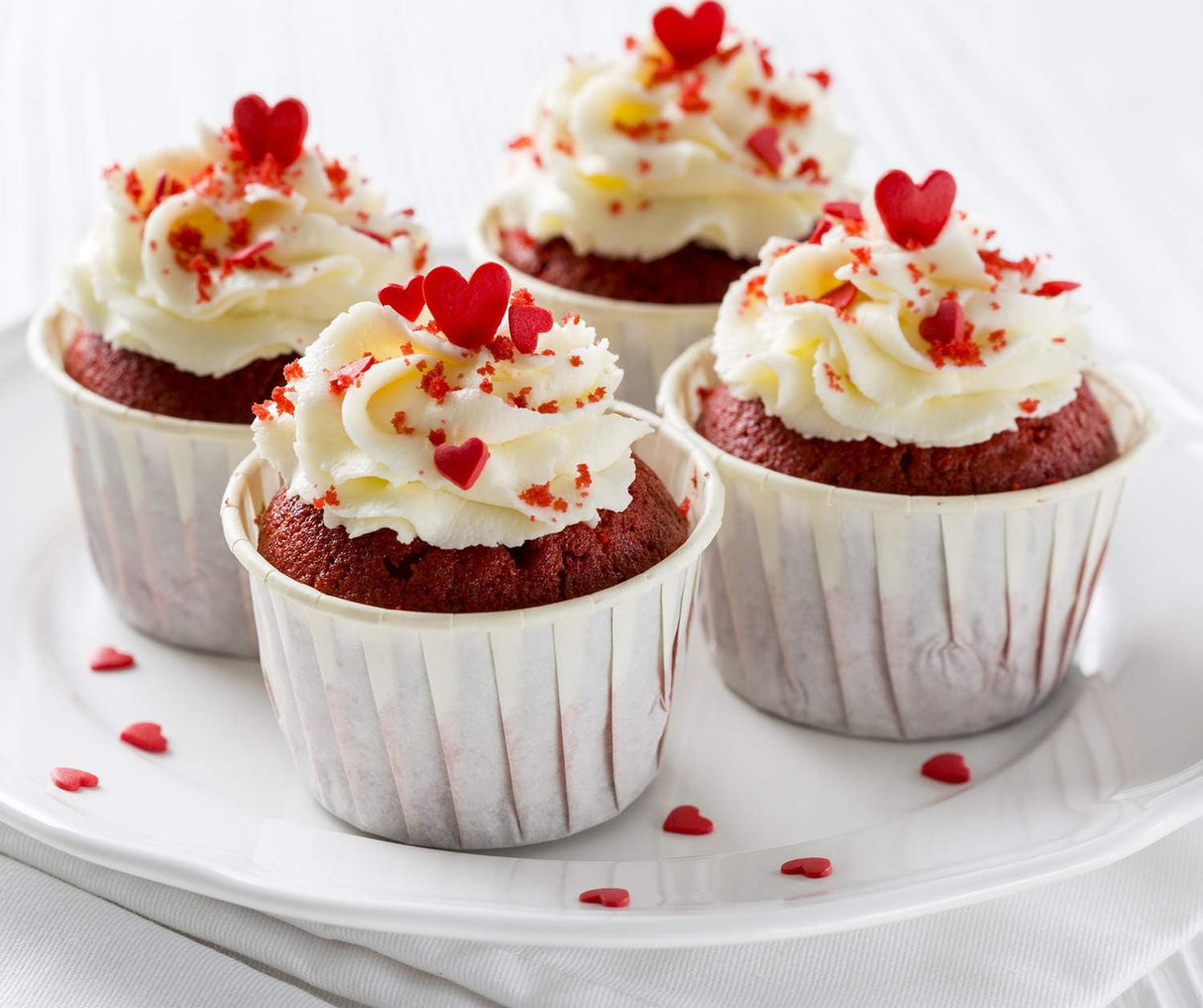 TAOUNOA Muffin Tin, 12-Well Nonstick Cupcake Pan Set of 2, Heavy Duty Steel Muffin Pan TAOUNOA