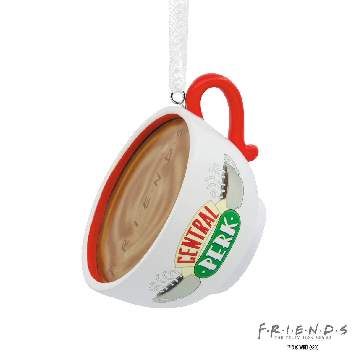 Hallmark Friends Central Perk Cafe Coffee Cup Christmas Ornament Hallmark