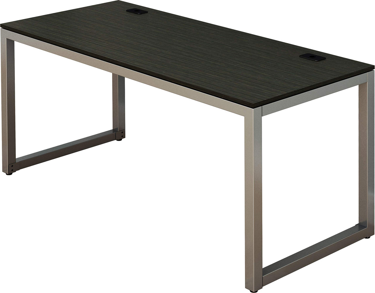 SHW Home Office 55-Inch Large Computer Desk, Espresso SHW