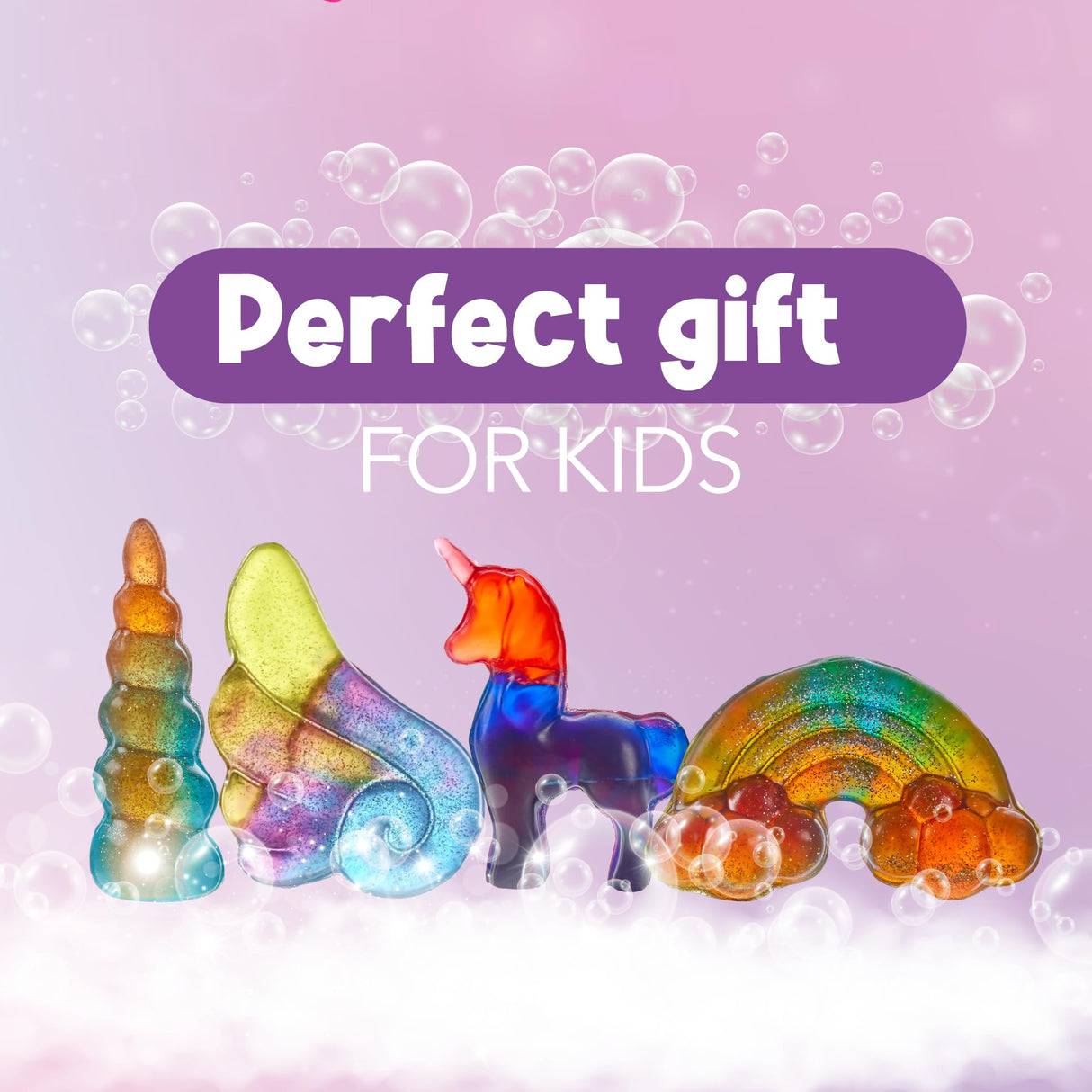 Playbees Unicorn Soap Making Kit for Kids – Fun DIY Project Age 6-12, STEM Science Craft, Educational Toys & Birthday Gifts for Girls and Boys Playbees
