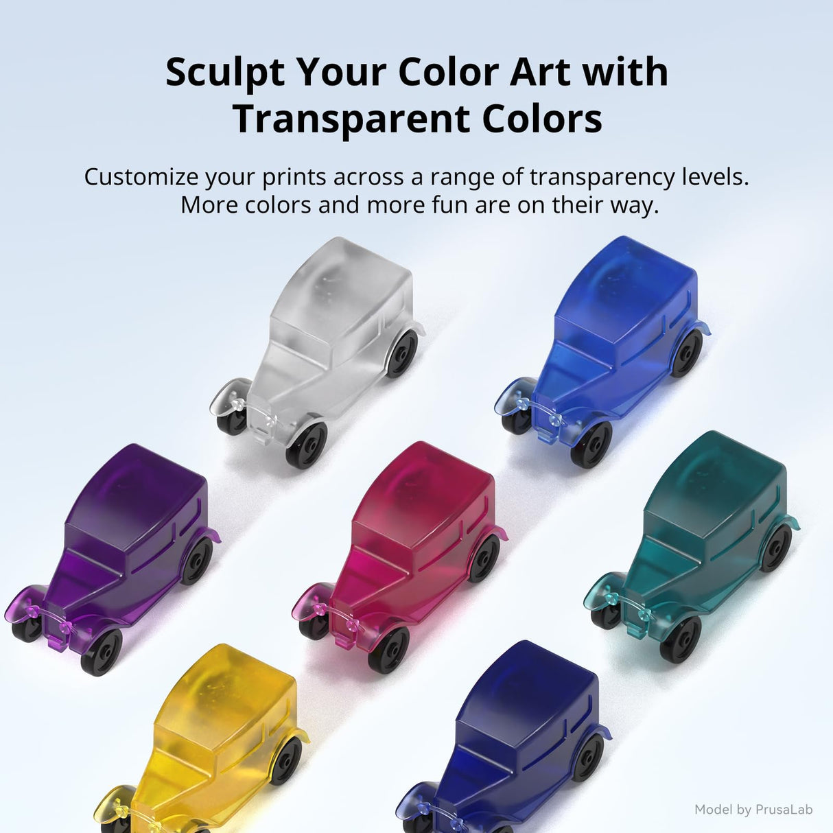 ANYCUBIC 3D Printer Resin, 405nm SLA UV-Curing Resin with High Precision and Quick Curing & Excellent Fluidity for LCD 3D Printing, DIY Color Mixing, Clear, 1KG ANYCUBIC