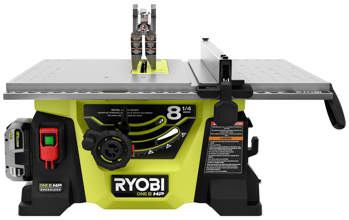 18V ONE+ HP BRUSHLESS 8-1/4" TABLE SAW KIT RYOBI