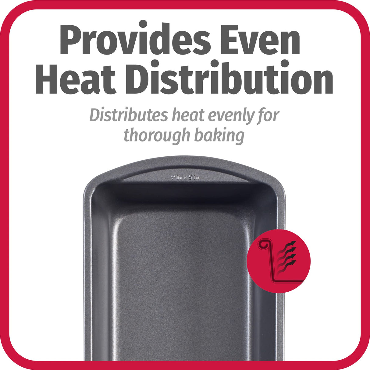 GoodCook Everyday Non-Stick 9” x 5” Bread Loaf Pan – Loaf Bread Pan for Baking, Steel Bread Baking Supplies, Baking Pans for Meatloaf, Breads, Cakes, Brownies, Lasagnas, Casseroles GoodCook