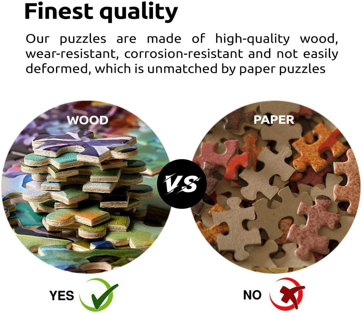 500 Pieces Jigsaw Puzzles for Adults Wooden Jigsaw Puzzle 500 Piece Adult Puzzle Children, Dogs Playing Poker Puzzles DIY Home Decor Wall Art Game Toy Gift for Family Dad Mom Wife Friends, 20.5x15In najiaxiaowu