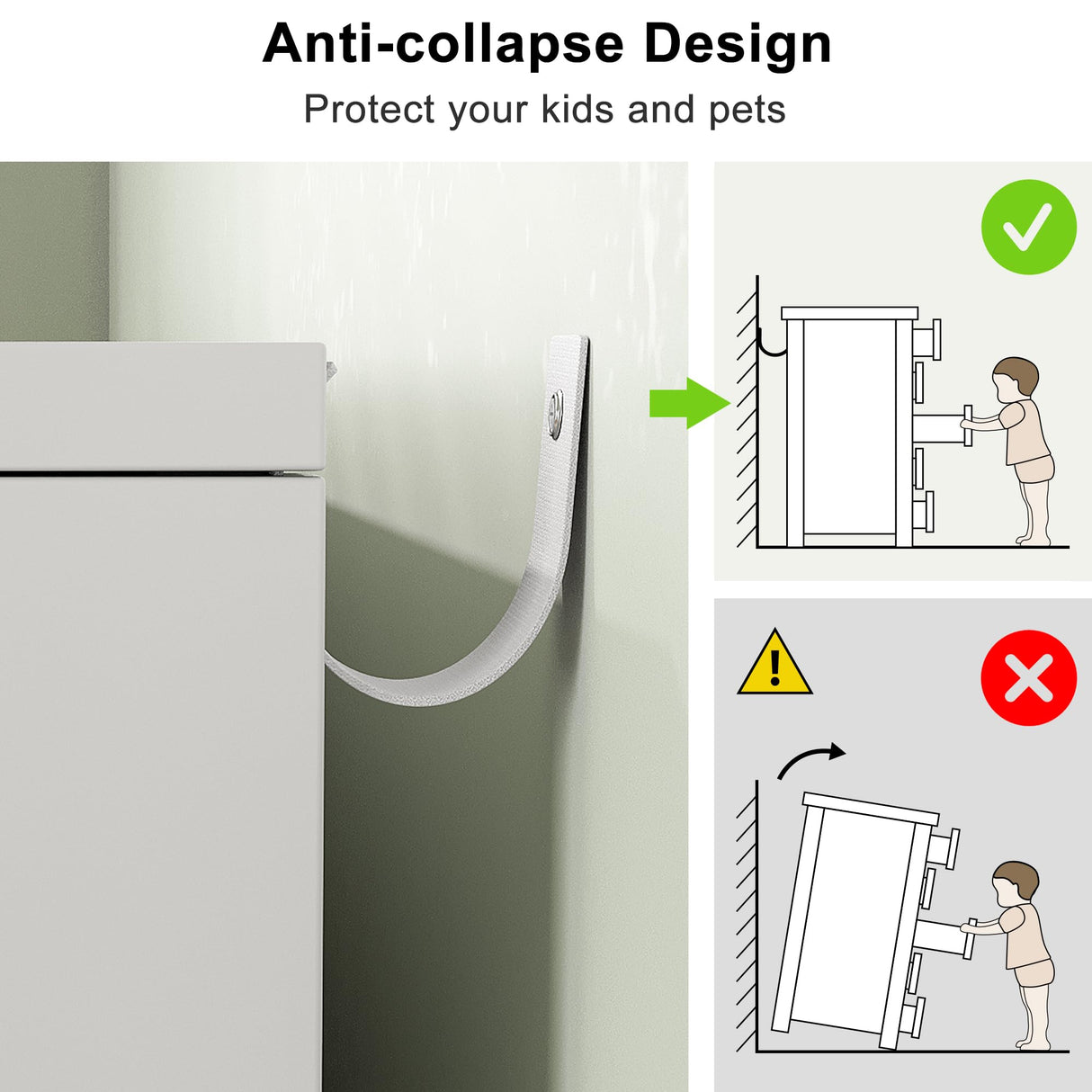 Jocoevol White Dresser 7 Drawer Dresser for Bedroom, Modern Fluted Dresser with Solid Wood Legs, Long Double Wooden Dresser Large Chest of Drawers for Living Room, Entryway, Hallway (Wood Fluted) Jocoevol