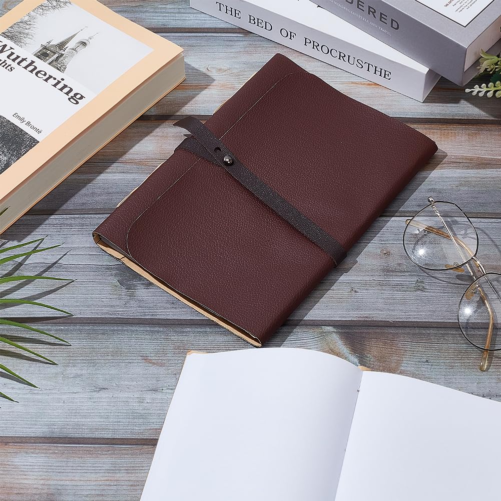 WEBEEDY 89Pcs Bookbinding Kit for Beginners DIY Leather Journal Kit Bookbinding Set A5 Book Making Kit for Adults Complete Bookbinding Supplies Kit with Thread,Sewing Needles,Paper and Other Tools WEBEEDY