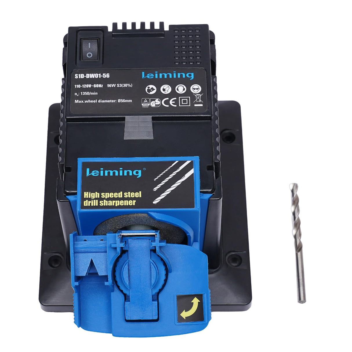 Electric Drill Bit Sharpener, Multifunction Electric Sharpening Machine, Knife, Chisel, Scissor Sharpening Tool, 110V QUEMARQUE