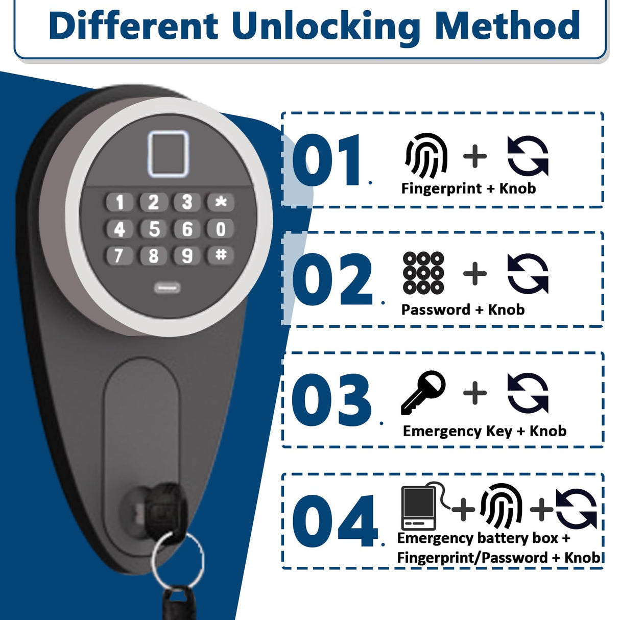 VRTCP 3-5 Gun Safe, Biometric Gun Safes for Home Rifle and Pistols, Quick Access Safes for Shotguns, Long Gun Safe with Adjustable Shelf and Gun Rack,Gun Cabinet with Mute Function and Alarm Mode VRTCP