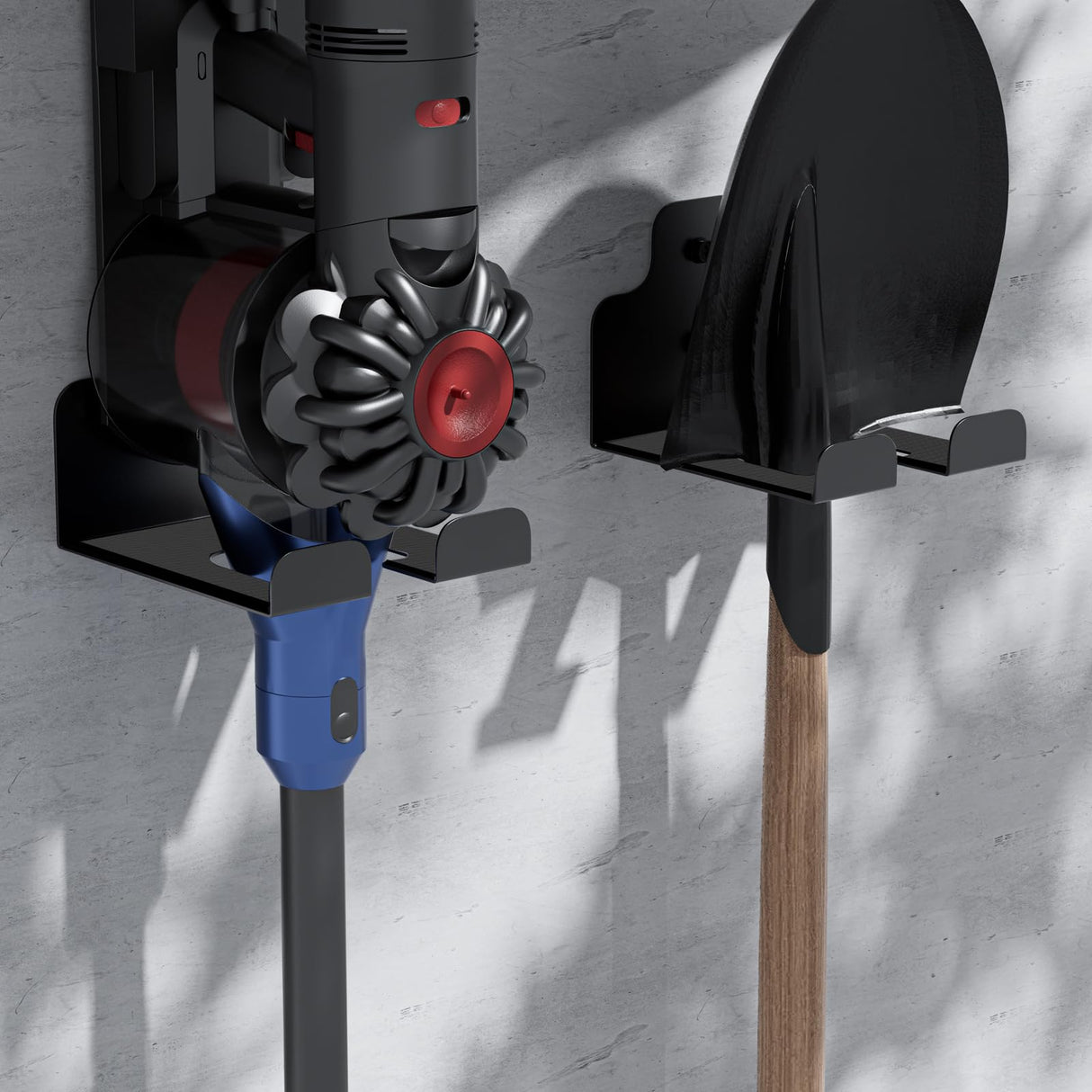 JNIHEEP Garage Organizer Trimmer Rack, Garden Power Tool Hanger Weed Whackers Holder Wall Mounted for Grass Trimmer, Hedge Trimmer, Garage Trimmer, Garden Tools,1 Pack JNIHEEP