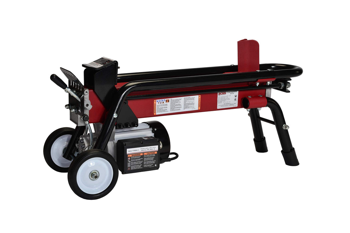 Boss Industrial ES7T20 Electric Log Splitter, 7-Ton Boss Industrial