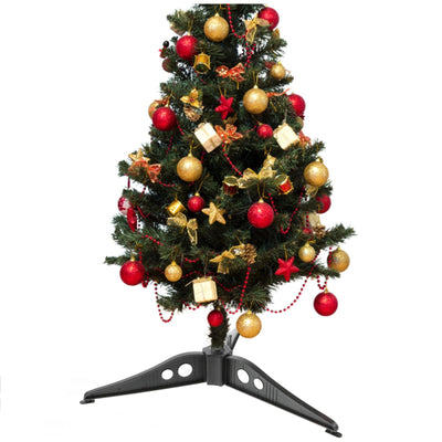 PartyKindom Christmas Tree Stand: Artificial Xmas Tree Stand Holder Christmas Tree Legs Replacement Foldable Plastic Tree Base Stand Holder for Xmas Trees(0.315 in Diameter) for Home and Party Decor