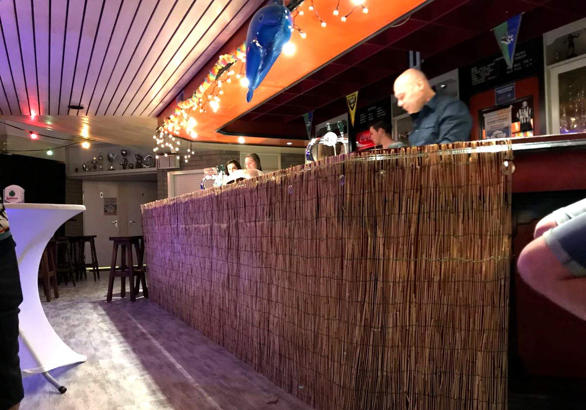 MGP Natural Reed Fence, 4'H x 14'L MGP