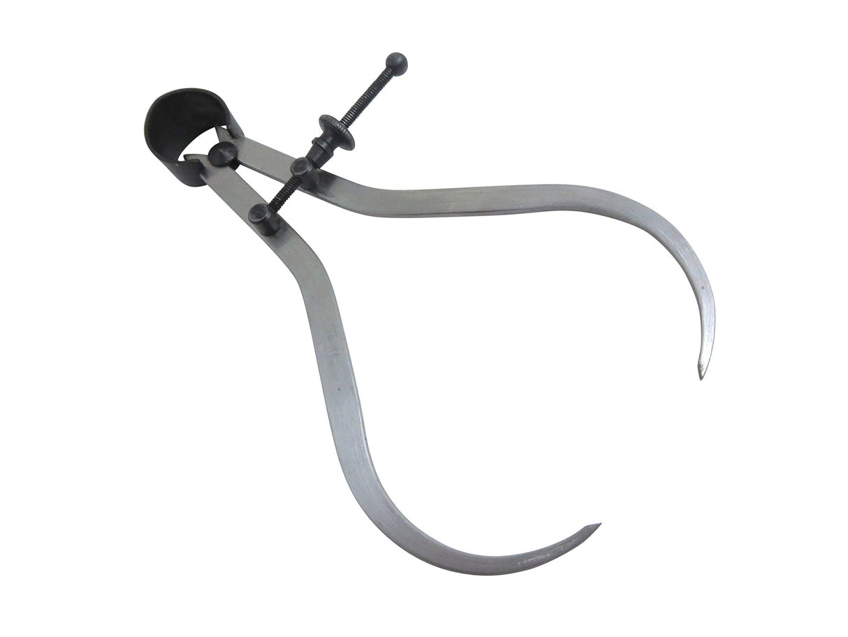 Taytools 6 Piece Measuring Set/Kit with 6" Spring Dividers, Inside & Outside Calipers, Depth Gauge, Pocket Ruler, Vernier Caliper 113500 Taytools