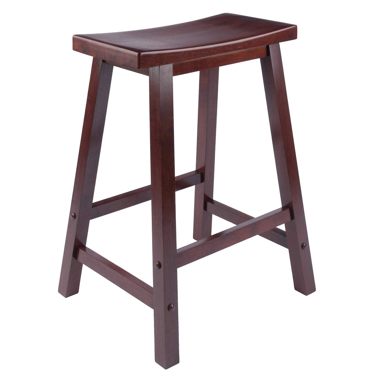 Winsome 94084 Satori Stool, 24", Walnut Winsome