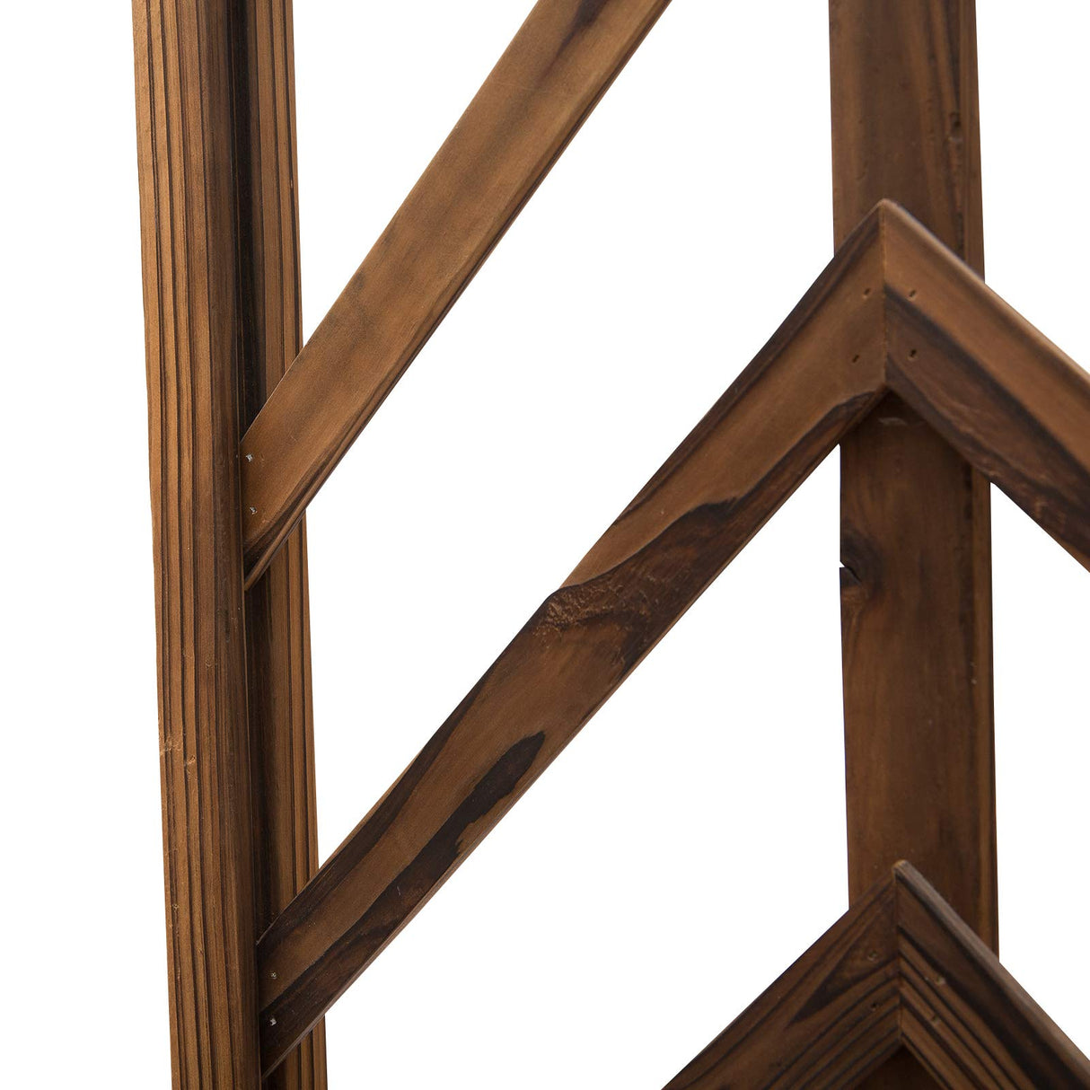 Outsunny 79in Wooden Garden Arbor Arch Trellis with Classic Countryside Style, Pergola Style Roof for Climbing Vines for Ceremony Party Weddings Outsunny