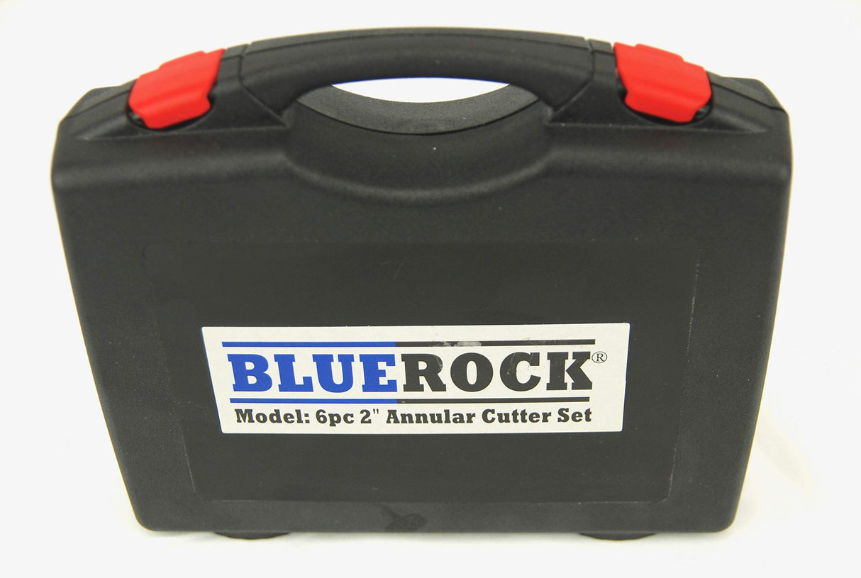 BLUEROCK Magnetic Drill Model BLACK BRM-35-B w/ 2" Annular Cutter Set Mag Set BLUEROCK