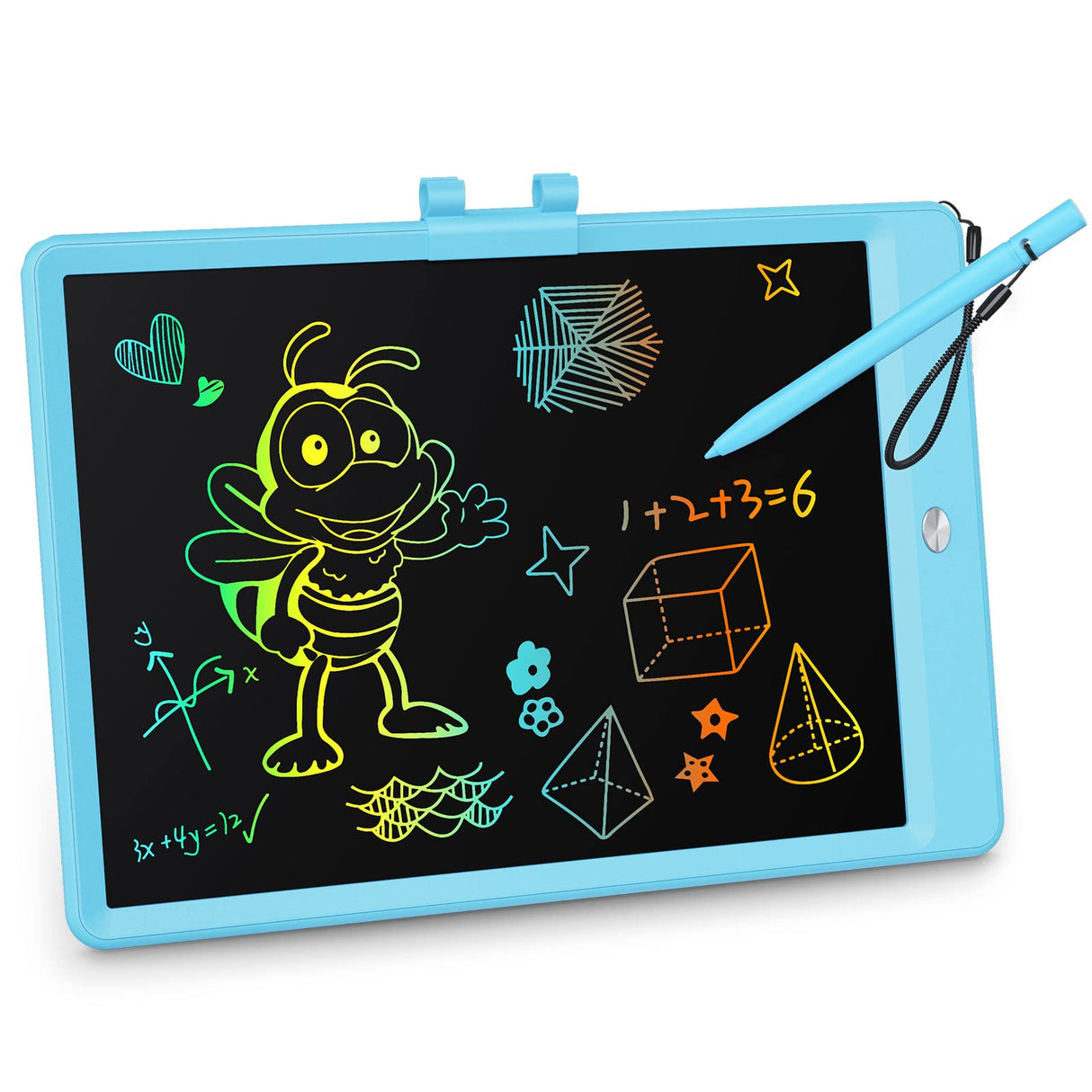 KOKODI LCD Writing Tablet, Valentines Day Gifts for Kids,10 Inch Colorful Toddler Doodle Board Drawing Tablet, Erasable Reusable Electronic Drawing Pads, Educational and Learning Toys for Kids KOKODI