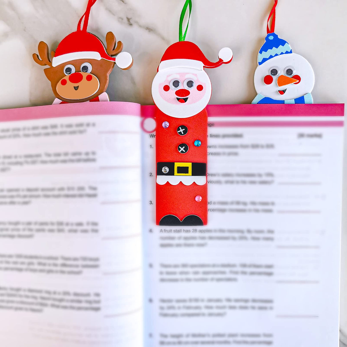 Winlyn 24 Sets Christmas Craft Kits Winter Crafts DIY Christmas Ornaments Art Sets Snowman Reindeer Pine Tree Owl Penguin Christmas Foam Stickers Arts and Crafts for Kids Holiday Classroom Activities Winlyn