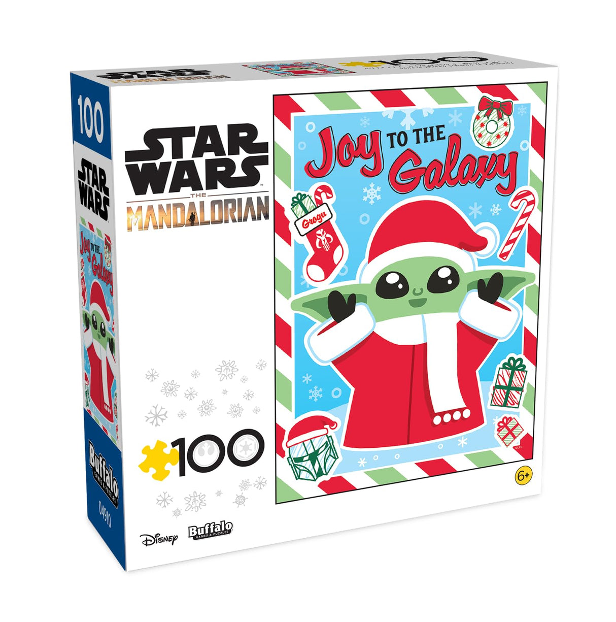 Buffalo Games - Star Wars -Star Wars - Joy to The Galaxy - 100 Piece Jigsaw Puzzle for Families -Challenging Puzzle Perfect for Game Nights - Finished Size is 15.00 x 11.00 Buffalo Games