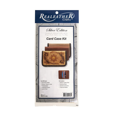 Realeather Silver Edition Card Case Wallet Leathercraft Kit