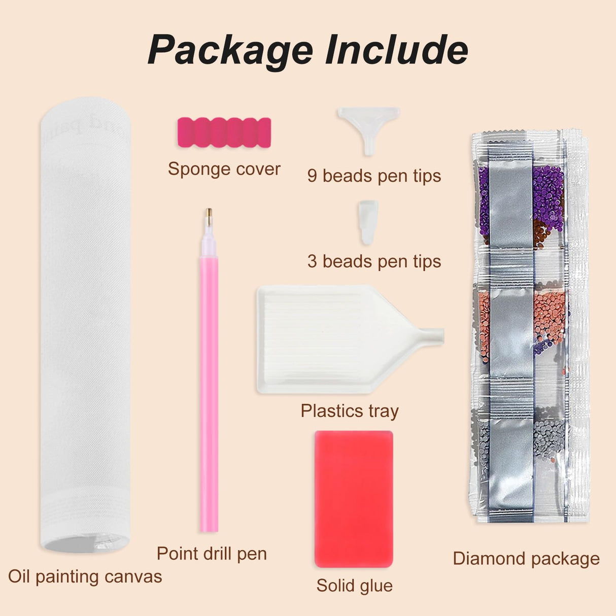 SJUTOUCI Dachshund Diamond Painting Kits for Adults, Dog Diamond Art Kits for Beginners, 5D DIY Diamond Dot Art, Full Drill Gem Craft for Home Decor 12x12 inch SJUTOUCI