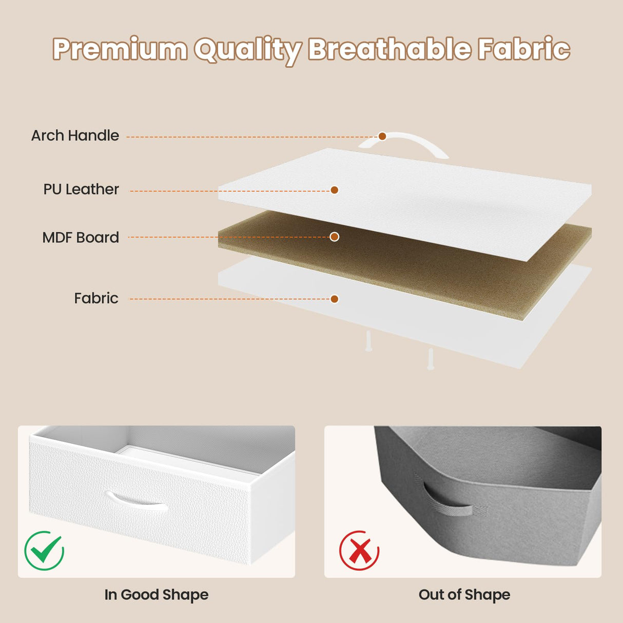 ADORNEVE TV Stand for 65 Inch TV, 63" W TV Console Table with LED Lights & Charging Station, Long Dresser with 11 PU Drawers, Large Entertainment Center with Shelves for Bedroom,White ADORNEVE